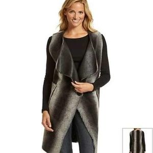 Nine West Jeans Ruby Bonded Faux Fur Vest